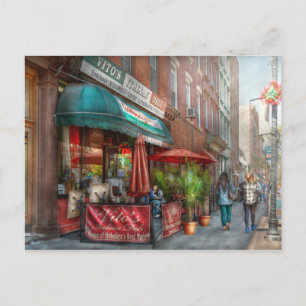 Cafe - Hoboken, NJ - Vito's Italienische Deli Postkarte