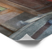 Cafe - Hoboken, NJ - Vitos italienisches Deli Poster (Ecke)