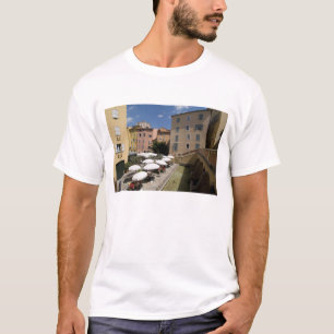 Café im Freien, Place de l'Eveche, Grasse, T-Shirt