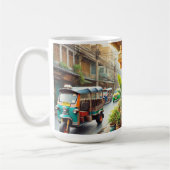 Café in Bangkok Thailand Kaffeetasse (Links)