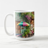 Café in Bangkok Thailand Kaffeetasse (Links)