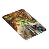 Café in Bangkok Thailand Magnet (Rechte Seite)