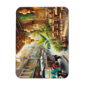 Café in Bangkok Thailand Magnet (Vertikal)