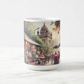 Café in Bombay India Kaffeetasse (Mittel)