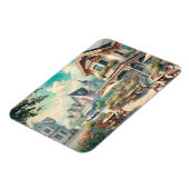 Café in Cape May New Jersey Magnet (Linke Seite)