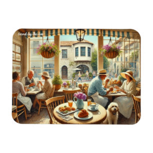 Café in Carmel am Meer Magnet