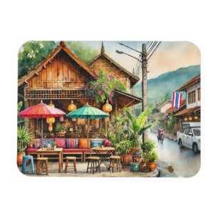 Café in Chiang Mai Magnet