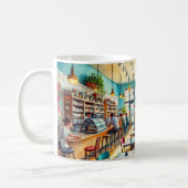 Café in Chicago Andersonville Kaffeetasse (Links)