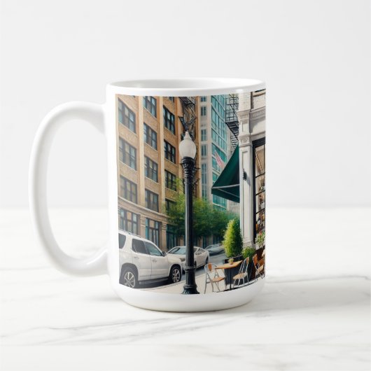 Café in Chicago Kaffeetasse (Links)