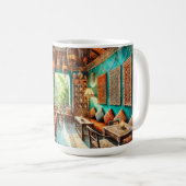 Café in Colombo Sri Lanka Kaffeetasse (VorderseiteRechts)