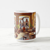 Café in Cuzco Peru Kaffeetasse (VorderseiteRechts)