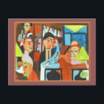 Cafe in Davos von Ernst Ludwig Kirchner Postkarte<br><div class="desc">Cafe in Davos von Ernst Ludwig Kirchner Bitte besuchen Sie mein Geschäft für mehr interessantes Design und mehr Farbwahl. => zazzle.com/iwheels*</div>