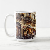 Café in Florenz Italien Kaffeetasse (Links)