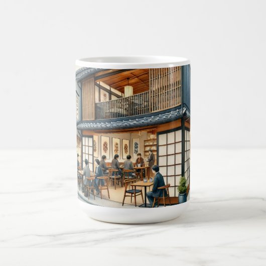 Café in Fukuoka Japan Kaffeetasse (Mittel)