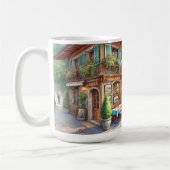 Café in Genf Schweiz Kaffeetasse (Links)