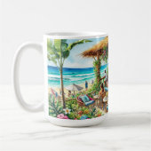 Cafe in Honolulu Hawaii Kaffeetasse (Links)