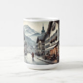 Café in Interlaken Schweiz Kaffeetasse (Mittel)