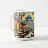 Café in Istanbul Kaffeetasse (Vorderseite Links)