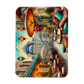 Café in Istanbul Magnet (Vertikal)