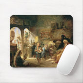 Café in Kairo, 1870s Mousepad (Mit Mouse)