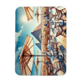 Café in Kairo Ägypten Magnet (Vertikal)