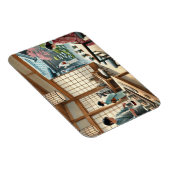 Café in Kyoto Magnet (Rechte Seite)