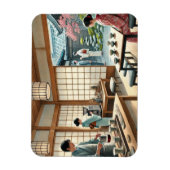 Café in Kyoto Magnet (Vertikal)