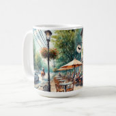 Café in Lexington Kentucky Kaffeetasse (Vorderseite Links)