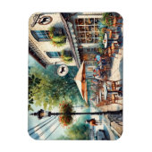 Café in Lexington Kentucky Magnet (Vertikal)