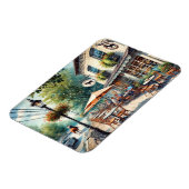 Café in Lexington Kentucky Magnet (Linke Seite)