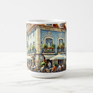 Café in Lissabon Belem Kaffeetasse