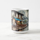 Café in Mumbai Indien Kaffeetasse (Mittel)