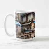 Café in Mumbai Indien Kaffeetasse (Links)