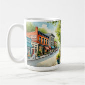 Café in Nashville Indiana Kaffeetasse (Links)
