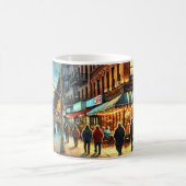 Café in New York Bronx Kaffeetasse (Mittel)