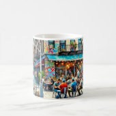 Café in New York Bronx Kaffeetasse (Mittel)
