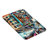 Café in New York Bronx Magnet (Rechte Seite)