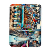 Café in New York Bronx Magnet (Vertikal)