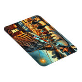 Café in New York Bronx Magnet (Rechte Seite)