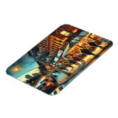 Café in New York Bronx Magnet (Linke Seite)