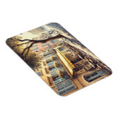 Café in Nizza Tasse Frankreich Magnet (Rechte Seite)