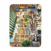 Café in Nizza Tasse Frankreich Magnet (Vertikal)