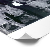 Café in Paris Poster (Ecke)