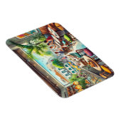 Café in Rio Brasilien Tasse Magnet (Rechte Seite)