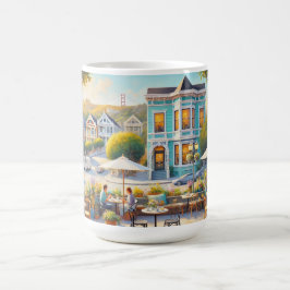 Café in San Francisco Golden Gate Bridge Kaffeetasse