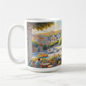 Café in San Francisco Golden Gate Bridge Kaffeetasse (Links)