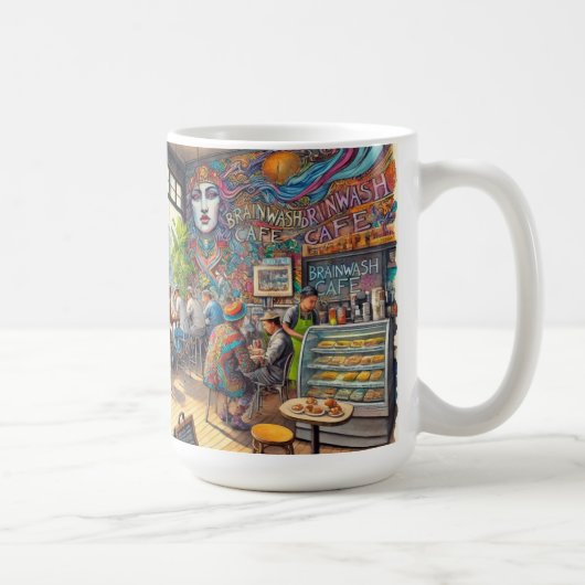 Café in San Francisco Mission District Tasse (Rechts)
