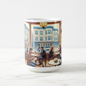 Café in San Francisco North Beach Kaffeetasse (Mittel)