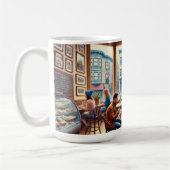 Café in San Francisco North Beach Kaffeetasse (Links)