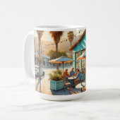 Café in Santa Barbara Kaffeetasse (Vorderseite Links)